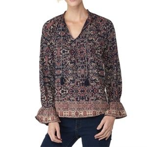 Lucky brand floral border top